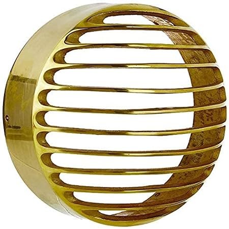 Zombieeast Brass Headlight Grill, Tail Light, Parking Light, Indicator Grill Protector Golden Compiatitable with Classic 350 & 500 (Black, Set of 8)