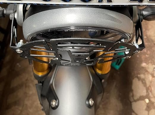 Zombieeast Headlight Grill Frame Guard Compatible with Triumph Speed 400 Speed 400 Bike