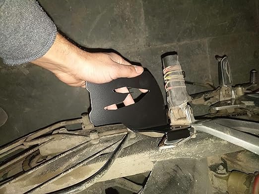 Zombieeast Pillion Wide Footrest For Bajaj DOMINAR 400,dominar