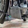 Zombieeast Bike Engine Bash Plate Bike Sump Guard Chrome Compatible with Royal Enfield Classic 350 Reborn