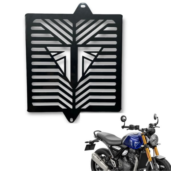 Zombieeast Bike Heavy Duty Radiator Guard Cover Grill Black for Triumph Speed 400