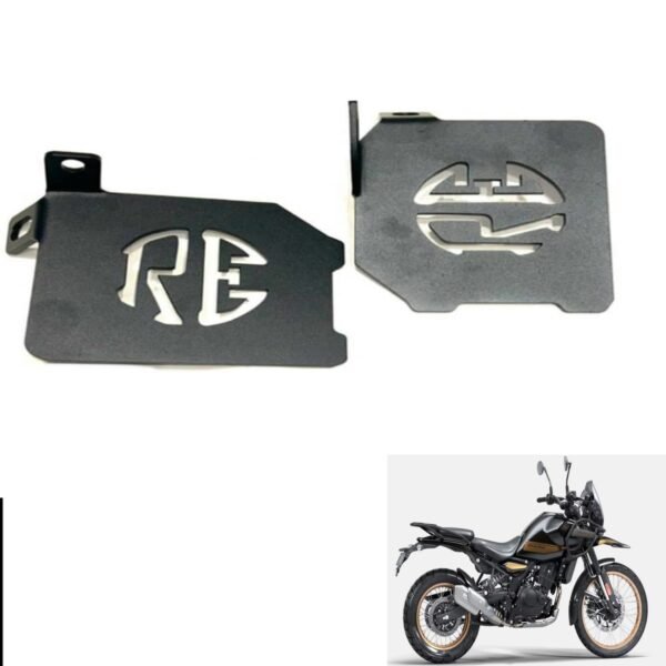 Zombieeast Heavy Foot Rest Footrest Laser Cut Step Plate Black For Royal Enfiled Himalayan 450